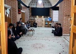 مراسم سالگرد شهادت شهدای حرم ایران در مسجد دانشگاه هنر اسلامی تبریز