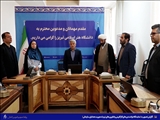 افتتاح نمایشگاه توانمندی های کارآفرینی و فناوری های نرم با محوریت هدایای سازمانی در دانشگاه هنر اسلامی تبریز