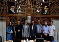 بازدید رئیس هیات مدیره مس ایران و هیات همراه از دانشگاه هنر اسلامی تبریز