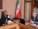 دیدار ریاست دانشگاه جامع علمی کاربردی استان و هیات همراه با ریاست دانشگاه هنر اسلامی تبریز