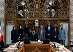 بازدید معاون مدیر کل پشتیبانی امور فناوری وزارت عتف از دانشگاه هنر اسلامی تبریز