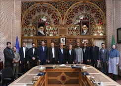 بازدید معاون وزیر علوم و رئیس سازمان امور دانشجویان از دانشگاه هنر اسلامی تبریز