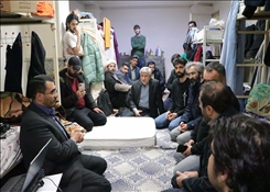 بازدید دکتر متفکرآزاد، نماینده مردم تبریز، آذرشهر و اسکو از خوابگاه دانشجویی دانشگاه هنر اسلامی تبریز