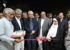 آیین افتتاح اولین جشنواره ملی صنایع خلاق و فرهنگی ایران در چابهار