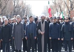 راهپیمایی یوم‌الله روز جهانی قدس دانشگاهیان دانشگاه‌های هنر اسلامی تبریز و صنعتی تبریز