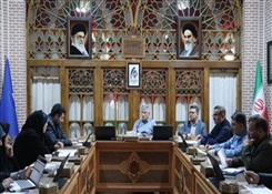 ارائه گزارش عملکرد کارگروه‌ها و شوراهای تخصصی در نشست با ریاست دانشگاه هنر اسلامی تبریز