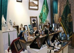 گامی در مسیر توسعه تعاملات فرهنگی؛ گشایش غرفه محصولات فرهنگی رضوی در دانشگاه هنر اسلامی تبریز