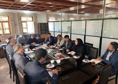 نشست مشترک دانشگاه هنر اسلامی تبریز و انجمن تخصصی صنایع نساجی استان آذربایجان شرقی