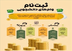 اطلاعیه ی ثبت نام وام های دانشجویی